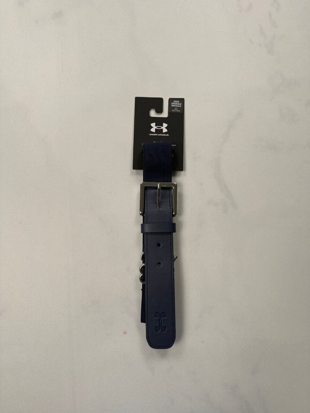Under Armour Baseball Belt Belt Navy Modern Sporty - Mens OSFA NWT
